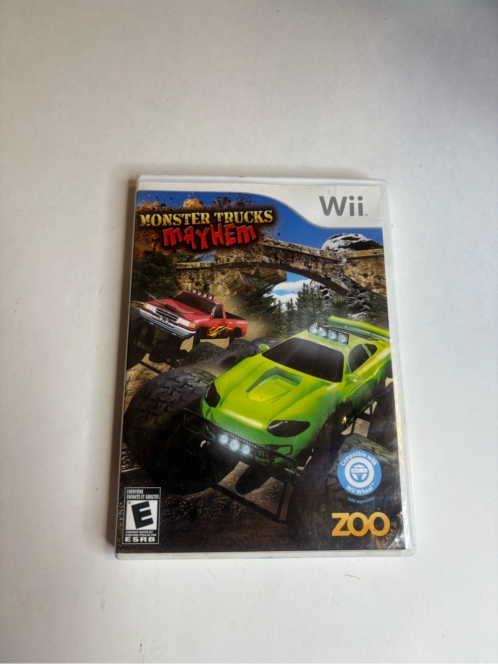 Monster Truck Mayhem Nintendo Wii Video Game Tested Working